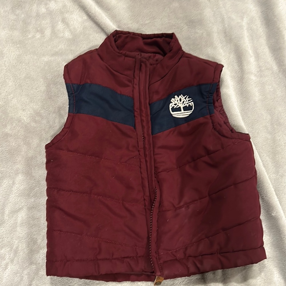 Maroon Timberland Vest